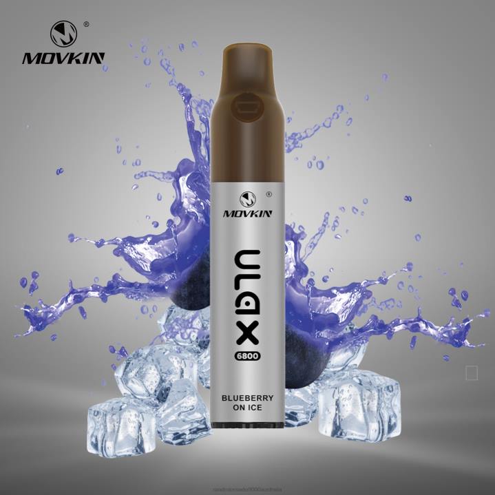 X46X59 - RandM vape Sydney RandM Movkin Ulax 6800 (Ceramic Coil) Rechargeable Disposable Vape Pod Device Blueberry On Ice X46X59 - RandM vape Sydney RandM Movkin Ulax 6800 (Ceramic Coil) Rechargeable Disposable Vape Pod Device Blueberry On Ice