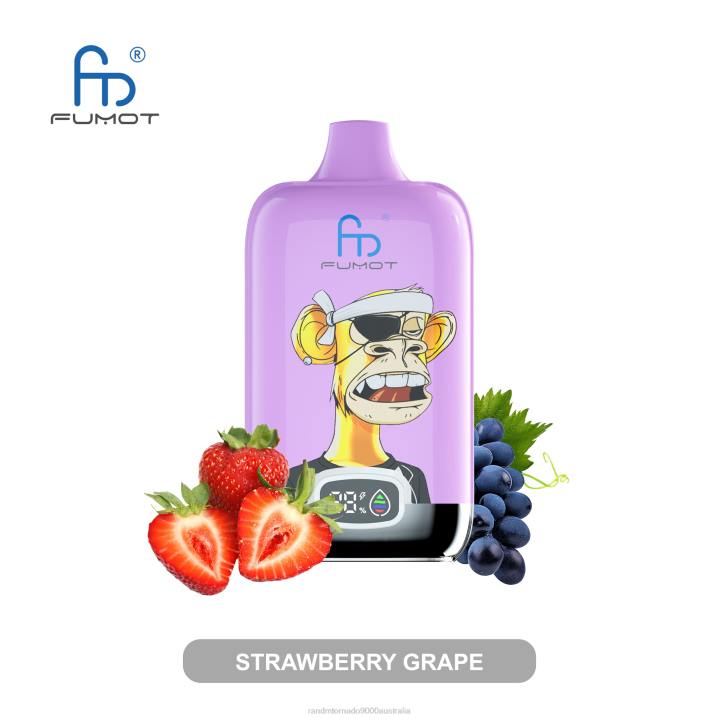 X46X15 - RandM vape flavour Fumot Original RandM Digital Box 12000 Battery And Liquid Display Vape Device Strawberry Grape X46X15 - RandM vape flavour Fumot Original RandM Digital Box 12000 Battery And Liquid Display Vape Device Strawberry Grape